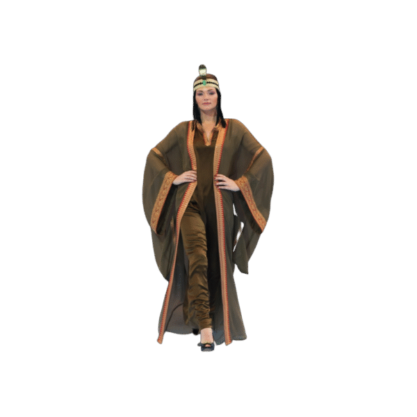 Green Long Women Dress - Image 2